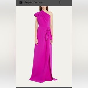Rickie Freeman for Teri John one shoulder gown MOTHER OF THE BRIDE GOWN